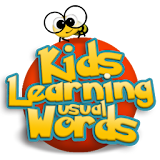 Kids Learning Usual Words Free icon