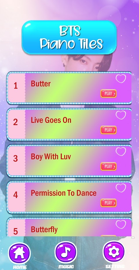 BTS Butter Piano game kpopのおすすめ画像2