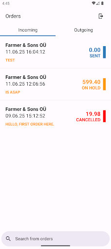 P24 Orders Screenshot 1 - AppWisp.com