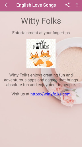 English Love Songs Screen 3