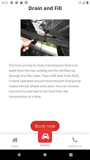 Red Carpet Auto Care Screen 2