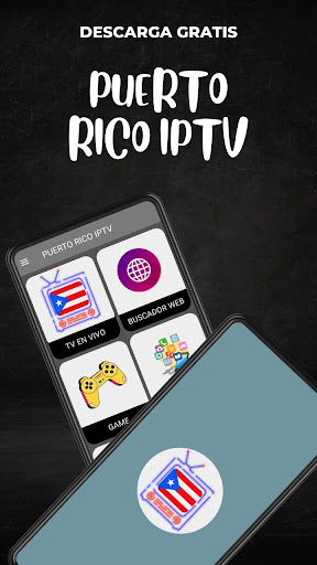 Android application PUERTO RICO IPTV screenshort