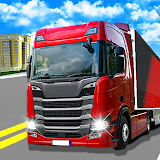 In Truck Driving Race: Highway icon