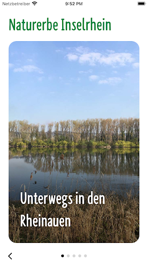 Android application Naturerbe Inselrhein screenshort