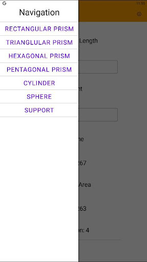 Prism Calculator Screen 3