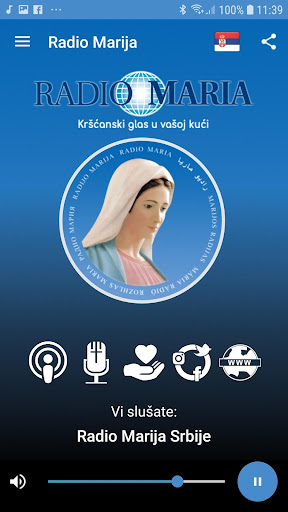 Radio Marija Srbije Screen 3