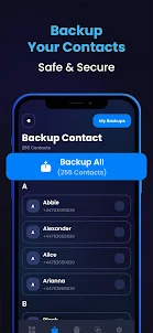 Contacts Backup Merge & Delete