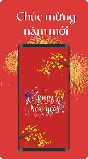 Android application Vietnamese Tet 2025 Countdown screenshort