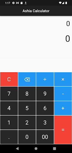 Android application Ashia Calculator screenshort