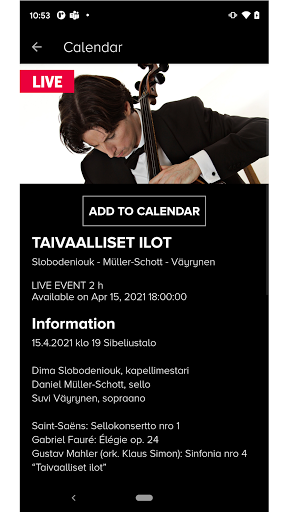 SL ClassicLive Screen 3
