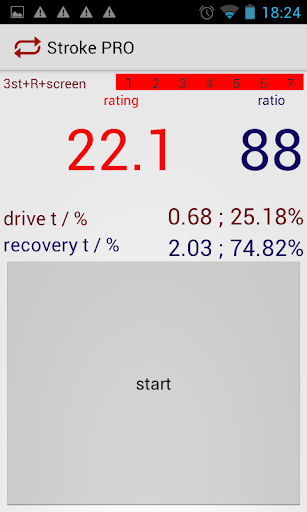 Stroke counter PRO Screen 3