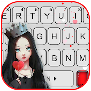 Queen Lollipop Love Keyboard Theme