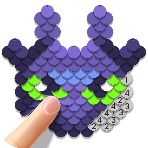 Sequin by Number Live Coloring 1.1 Icon