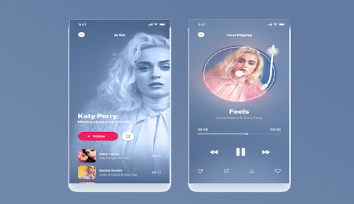 RhythmSphere: Music Player Screen 2