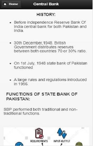 Banking operations Screen 2