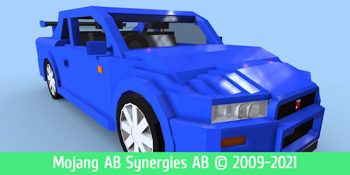 Android application Cars mod for Minecraft PE screenshort
