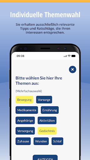 proGERO App Screenshot