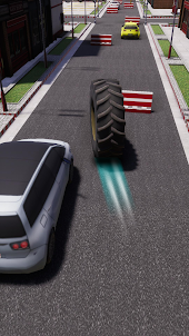 Crazy Tyre - Rival Racing Game