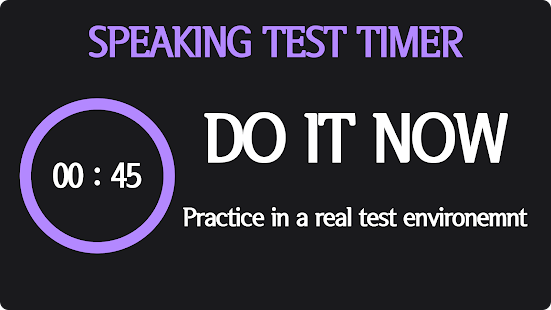 SPEAKING TEST TIMER 1.13 APK screenshots 7