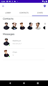 EXO - Fake Chat & Video Call