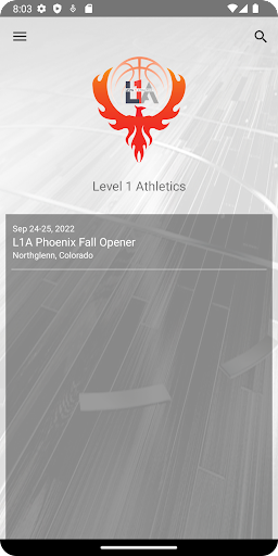 Android application Level 1 Athletics screenshort