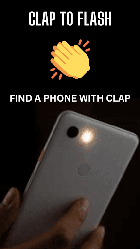 Flashlight: Clap & Call Flash Screen 3