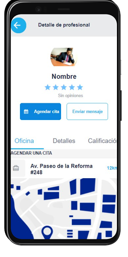Android application Auxigeria Salud screenshort