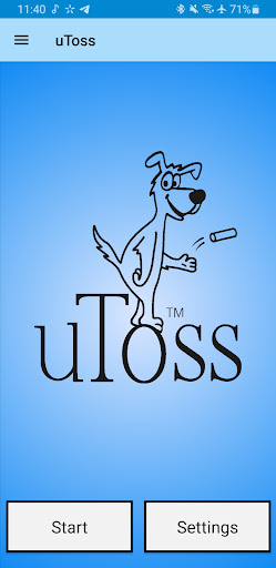 Android application uToss screenshort