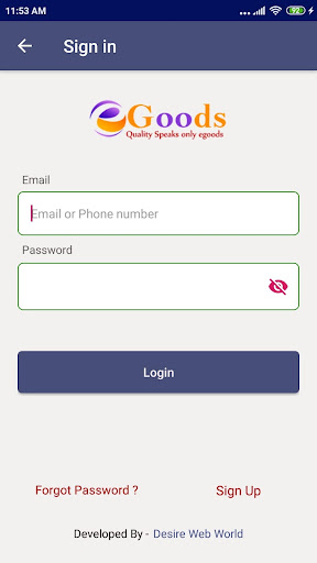 eGoods Screen 2