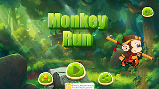 Monkey Run: Бегущая обезьянка - Screenshot 1