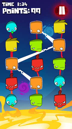 Android application 1 Clic 1 Line 1 Pop screenshort
