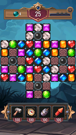 Game screenshot Diamond Dungeon Match 3 Games hack