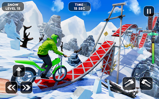 Bike Stunt Racing Bike Games Screen 2