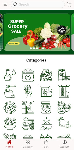 Android application RK Farm screenshort