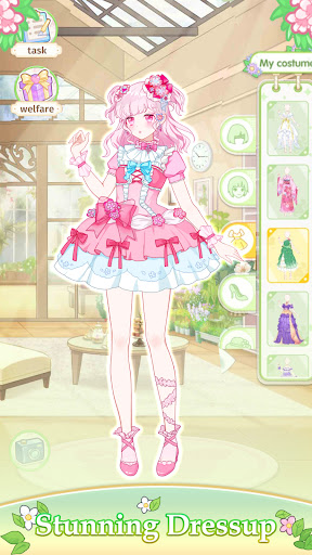 Vlinder Garden Dress Princess - Simulation - games