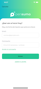 Captura de Pantalla 1 Pensumo Sandbox android