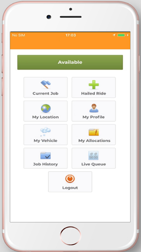 Android application Gazoop Drivers screenshort