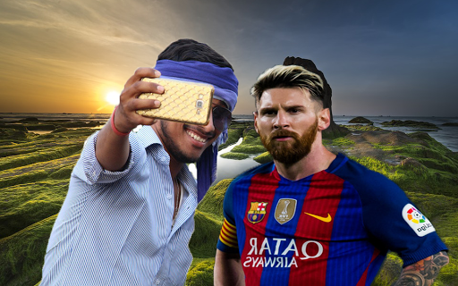 Android application Selfie With Lionel Messi screenshort