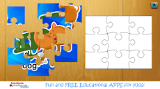 ABC Animals Jigsaw Puzzle Gameのおすすめ画像2