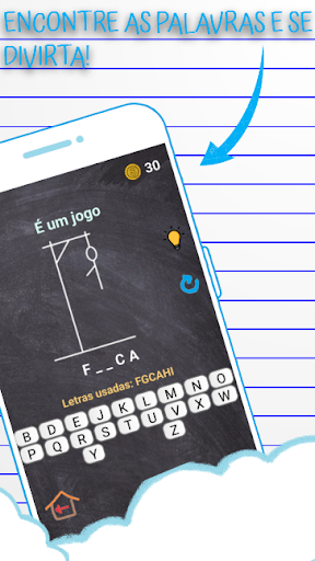 Android application Forca screenshort