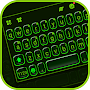 Neon Green Tech Keyboard Theme