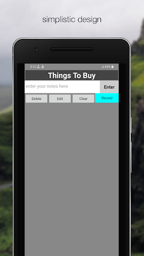 Simple Notes Screen 3