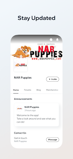 NARPuppies.com Screen 3