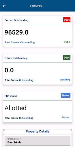 Allottee Corner Screen 3