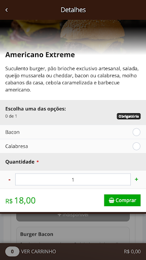 Cabanos Burger Screen 3