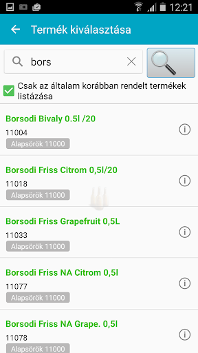 Piramis Üzletkötői rendszer Screen 3
