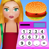 burger cashier game 2 icon