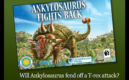 Ankylosaurus Fights Back - Screenshot Image
