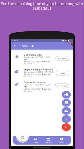 homework manager - for school Screen 2