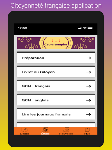 French Citizenship Test Applic